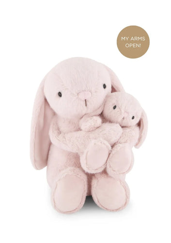 Frankie Hugging Bunny - Blossom