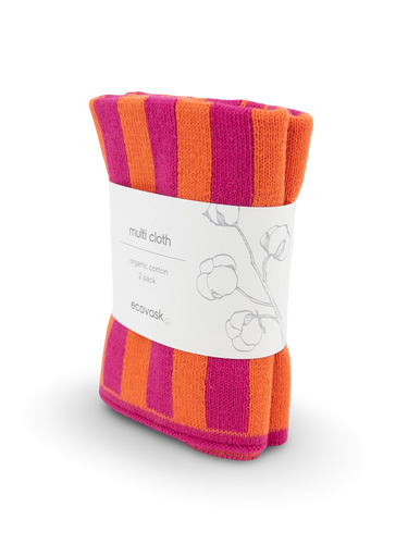 2pk Rasp/Mandarin Multi Cloths