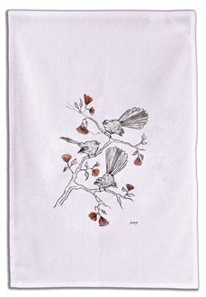 Fantail Tea Towel