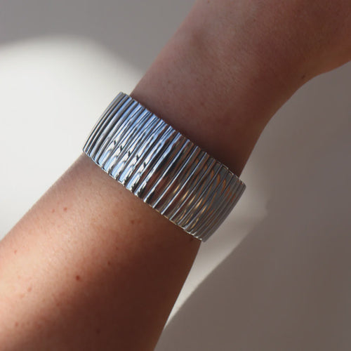 Cici Silver Stretchy Bracelet
