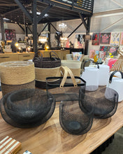 Black Mesh Bowl Set
