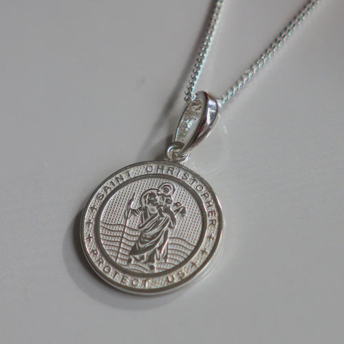 Silver St Christopher