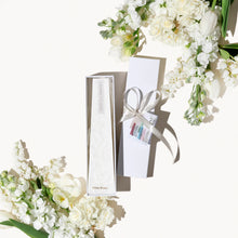 Gift Boxed Mini Icicles by Living Light Candles We've turned our very popular Mini Icicle into the perfect yet affordable gift. Nestled in a white gift box with a swing tag gift card. This gem is certain to show the love With 9 fragrances available there is something to suit everyone. Made in Golden Bay New Zealand.