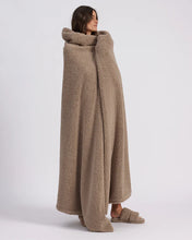 Faux Fur Throw - Warm Grey