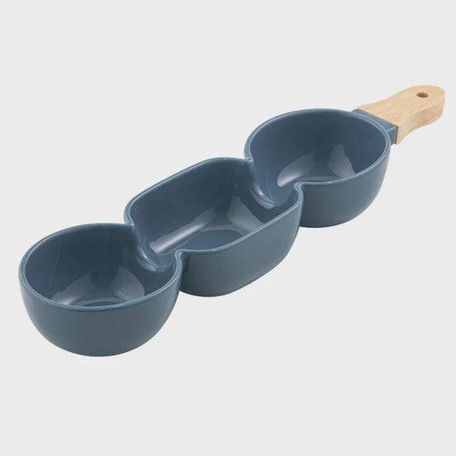 3part serve stick - Blue