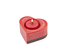 Pohutukawa Heart Candle by Living Light Candles A warm, spicy infusion of juicy plump berries laced with sandalwood and white pepper to celebrate the joy of life. Made from natural plant and New Zealand bees wax. Rosies Gifts, Mosgiel, Dunedin for your candle and home fragrances.