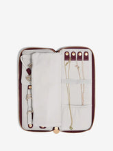 Burgandy Jewellery Roll