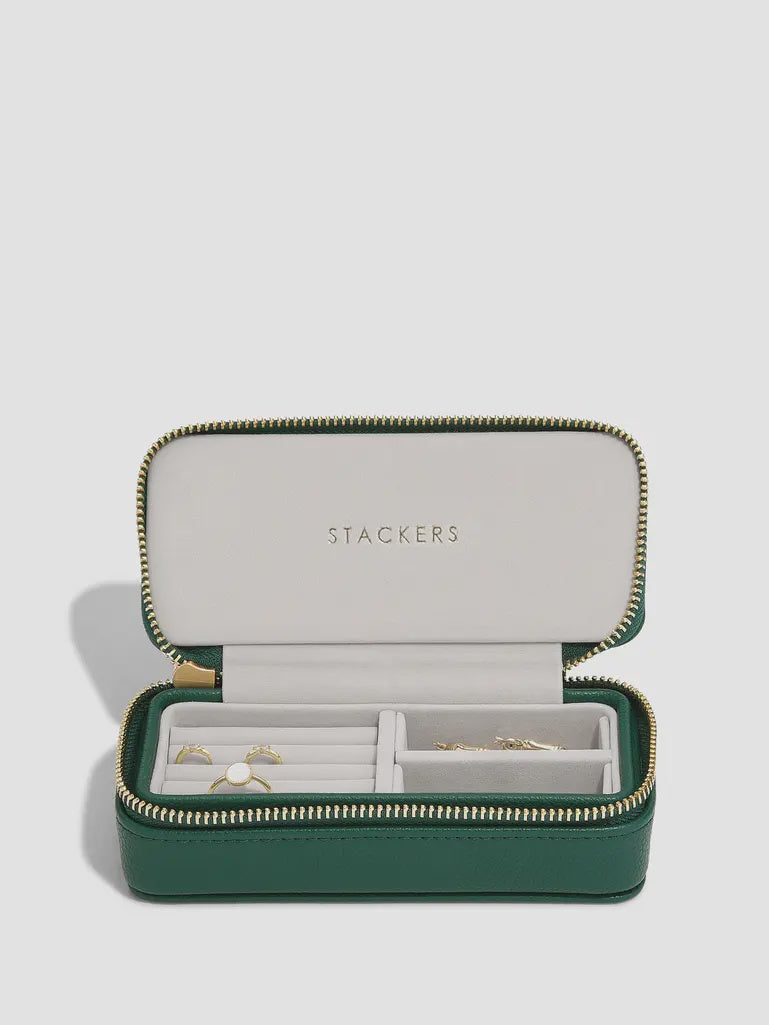 Forest Green Medium Travel Box