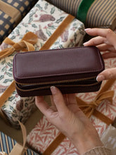 Burgandy Medium Travel Box
