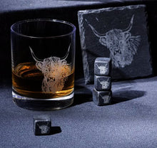 Highland Cow Whiskey Set