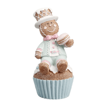 Gingerbread Man on Cupcake