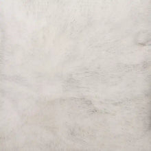 White Faux Fur Throw