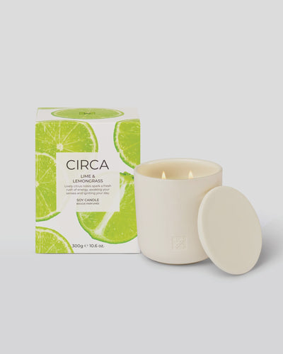300g Candle - LIME & LEMONGRASS