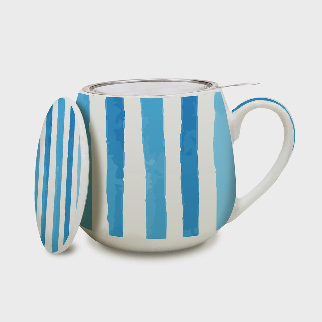 Infuser Mug - Hampton Stripe