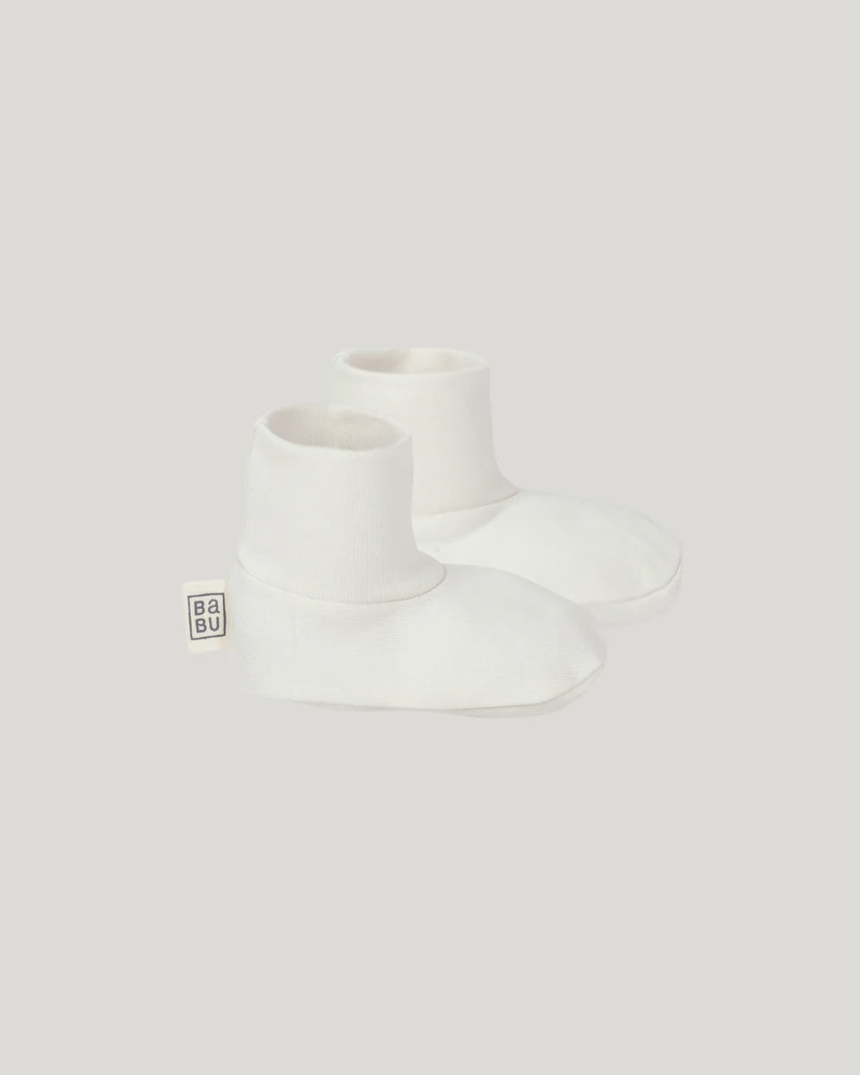 Cream Booties