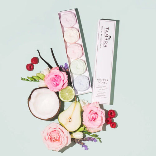 Essentially Tamara Boxed Botanical Collection Shower Bombs