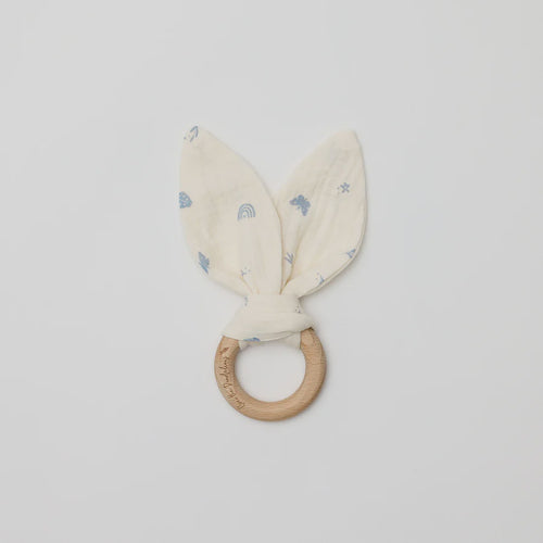 Bunny Ears Teether - Garden