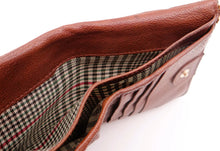 Double Zip Fold Wallet