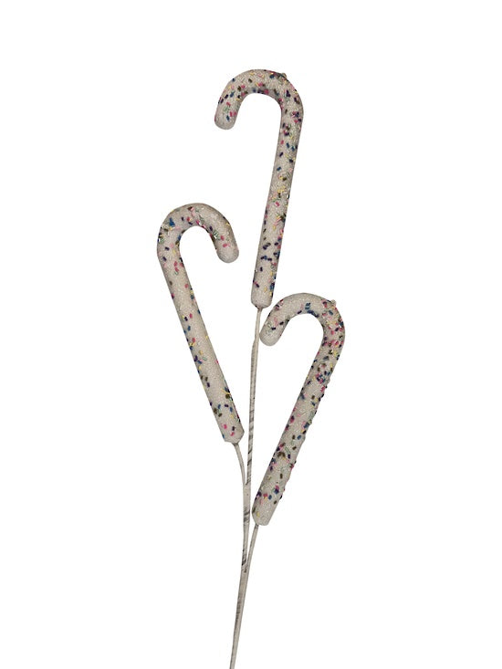 3 Candy Cane Pick