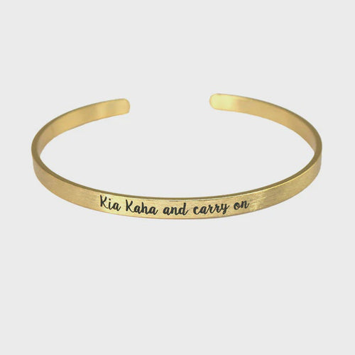 Kia Kaha Solid Bracelet