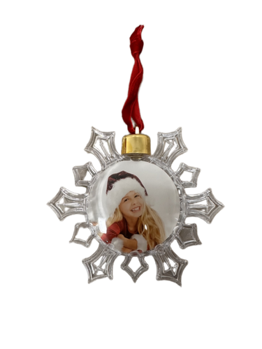 Hanging Snowflake Photo