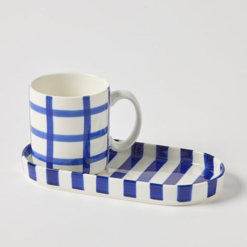 Blue Breakfast Set
