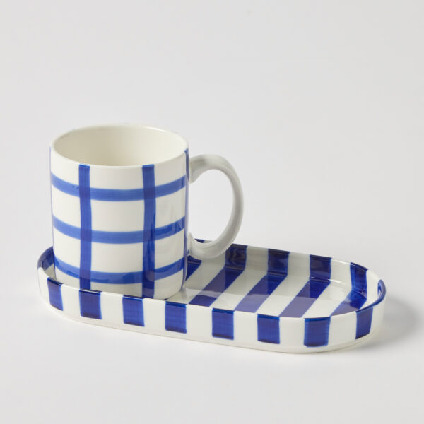 Blue Breakfast Set