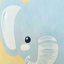Blue Elephant Kids Art