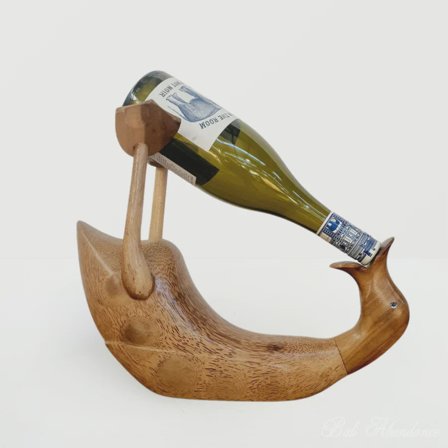 Bottle Holding Duck
