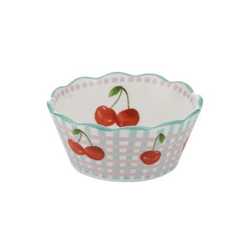 Capri Cherry Scallop Bowl