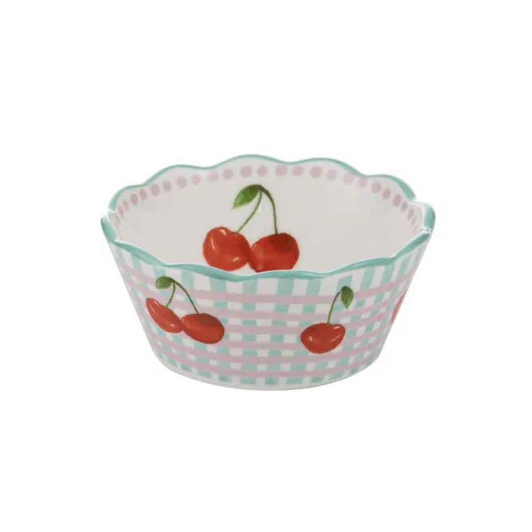 Capri Cherry Scallop Bowl