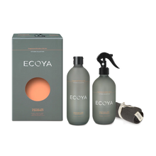 Ecoya Kitchen Gift Set Tahitian Lime & Grapefruit. A powerful and pleasant kitchen fragrance with grapefruit, lemon and Tahitian lime and a pinch of rhubarb tea. Rosies Gifts, Mosgiel, Dunedin