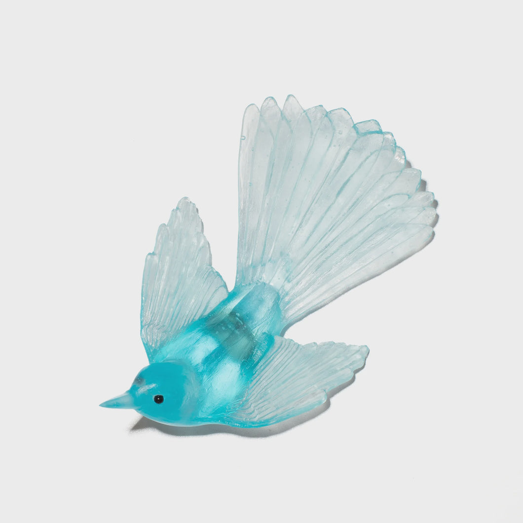Fantail - Pale Copper Blue