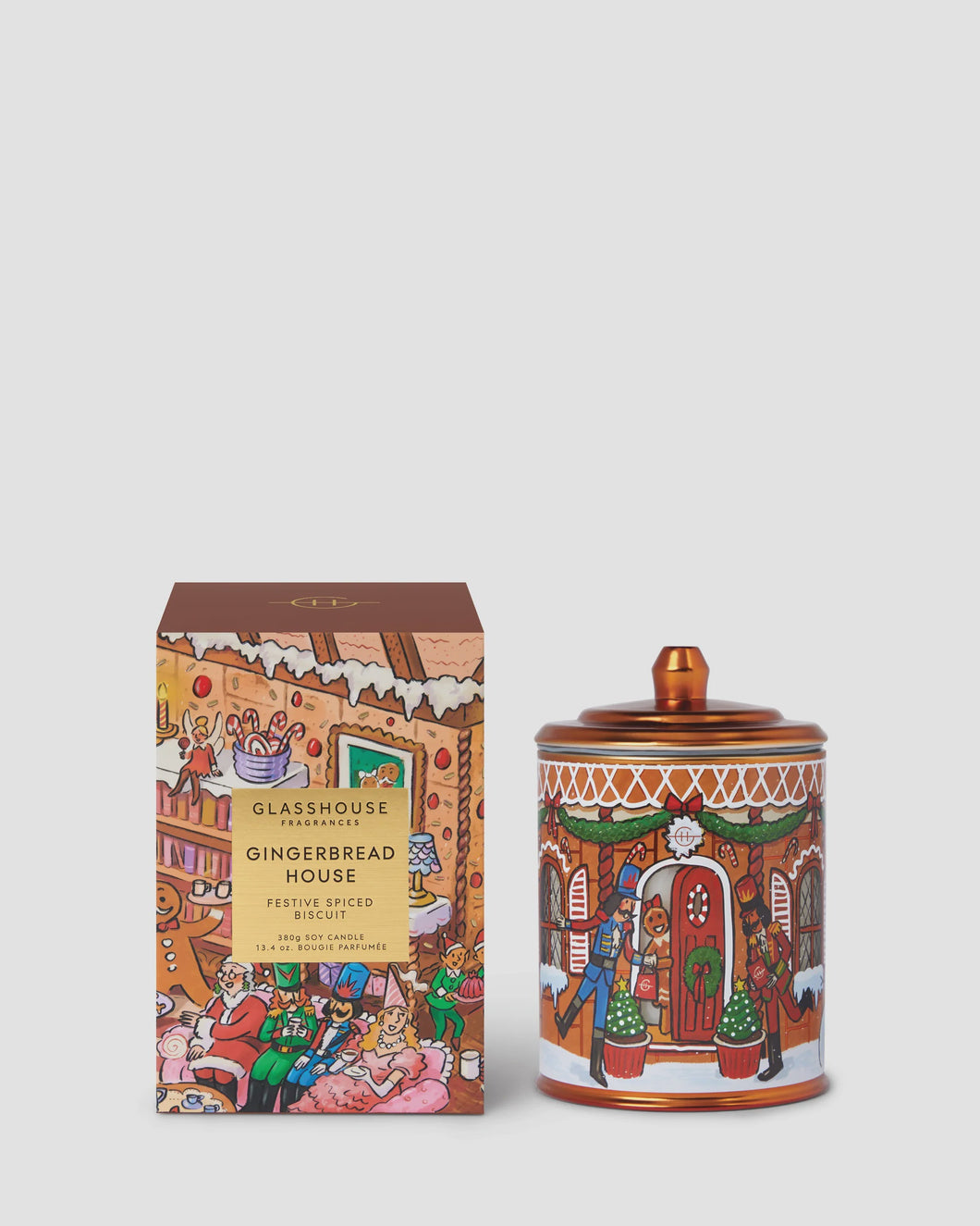 380g Gingerbread House Candle