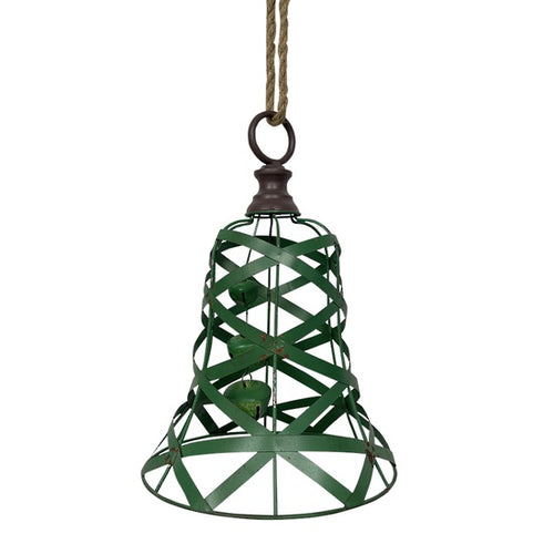 Green Metal Net Bell