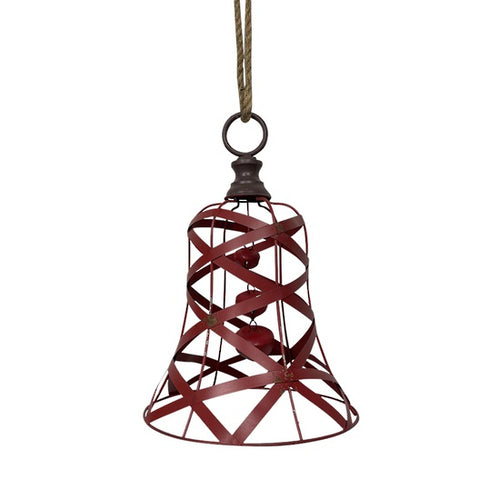 Red Metal Net Bell