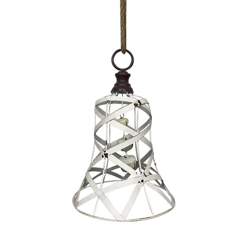 White Metal Net Bell