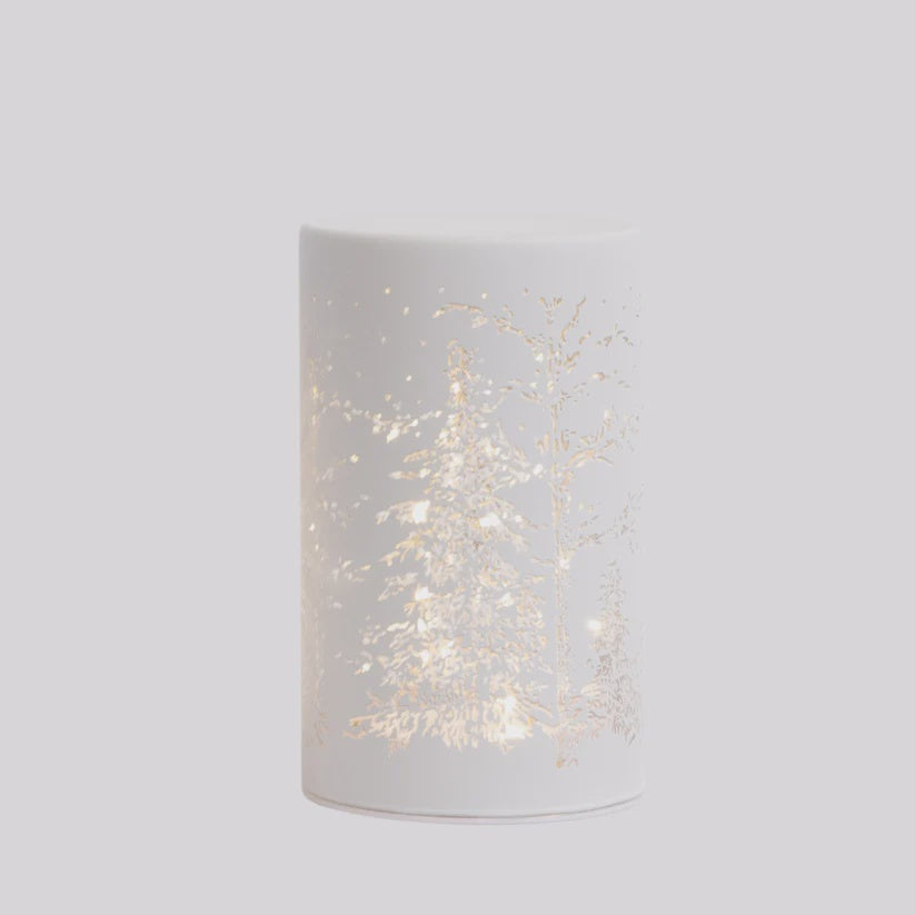 White Forest Noel Lantern