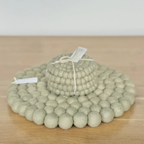 Felt Pot Stand - Sage