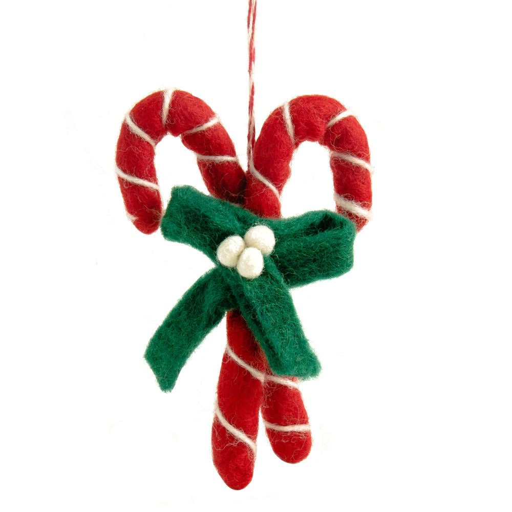 Felt Candy Cane