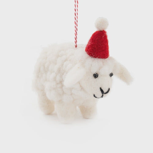 White Sheep Decoration