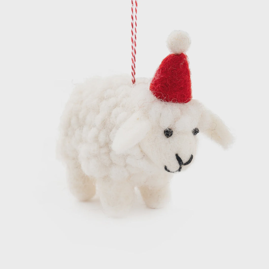 White Sheep Decoration