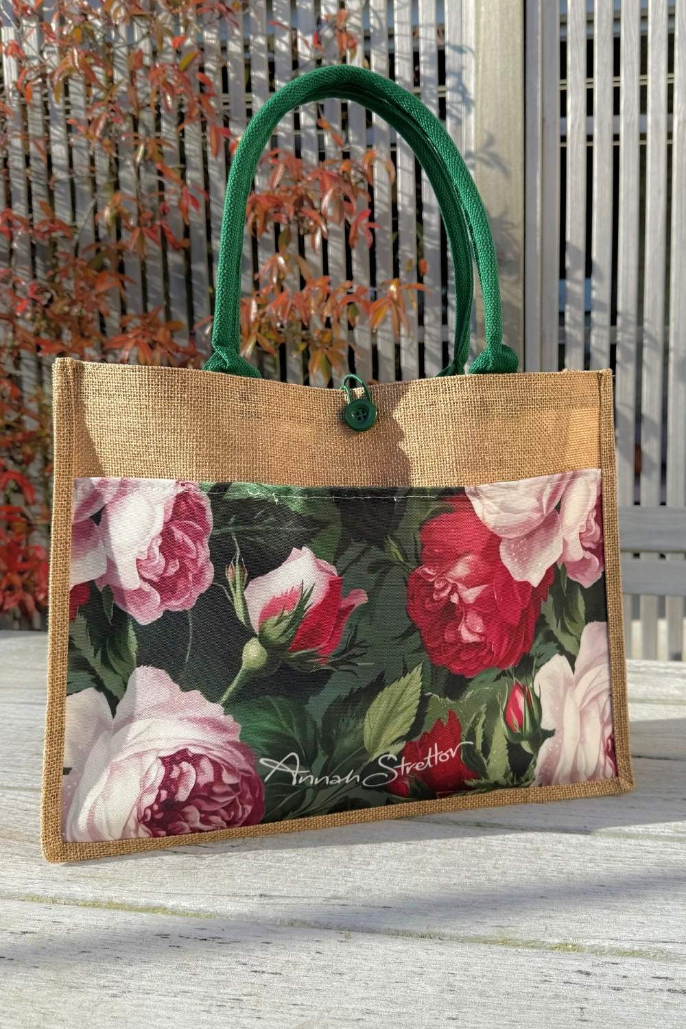 Garden Amour Jute Bag