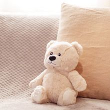 Toasty Hugs - Bobby Bear by Splosh, all-new cosy companions filled with calming tourmaline crystals. Removable heat pack to warm or cool. Rosies Gifts, Mosgiel, Dunedin for baby and child gifts.