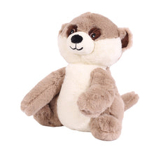 Toasty Hugs - Milo Meerkat by Splosh, all-new cosy companions filled with calming tourmaline crystals. Removable heat pack to warm or cool. Rosies Gifts, Mosgiel, Dunedin for baby and child gifts.