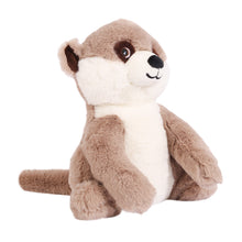 Toasty Hugs - Milo Meerkat by Splosh, all-new cosy companions filled with calming tourmaline crystals. Removable heat pack to warm or cool. Rosies Gifts, Mosgiel, Dunedin for baby and child gifts.