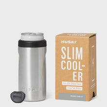 Huski Slim Can Cooler - Steel