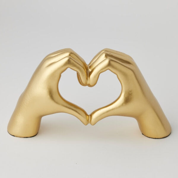 Hand on Heart Sculpture