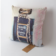 Black Velvet Coco Cushion