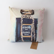 Black Velvet Coco Cushion